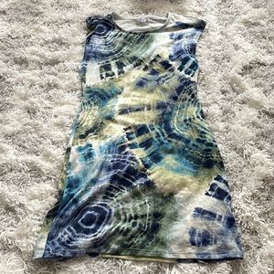 tie dye urban dress